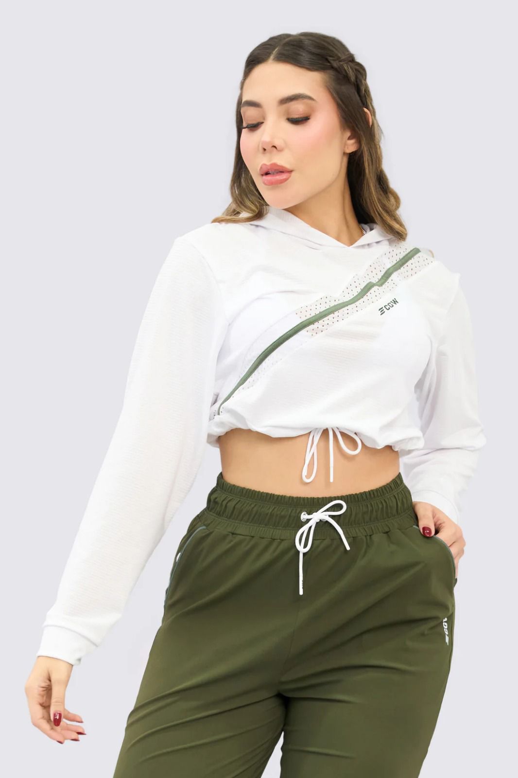 Jumpsuit with Breathable Mesh